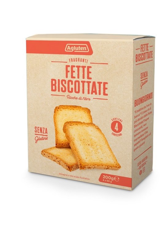 AGLUTEN FETTE BISCOTTATE 200GR N AGLUTEN FETTE BISCOTTATE 200GR N