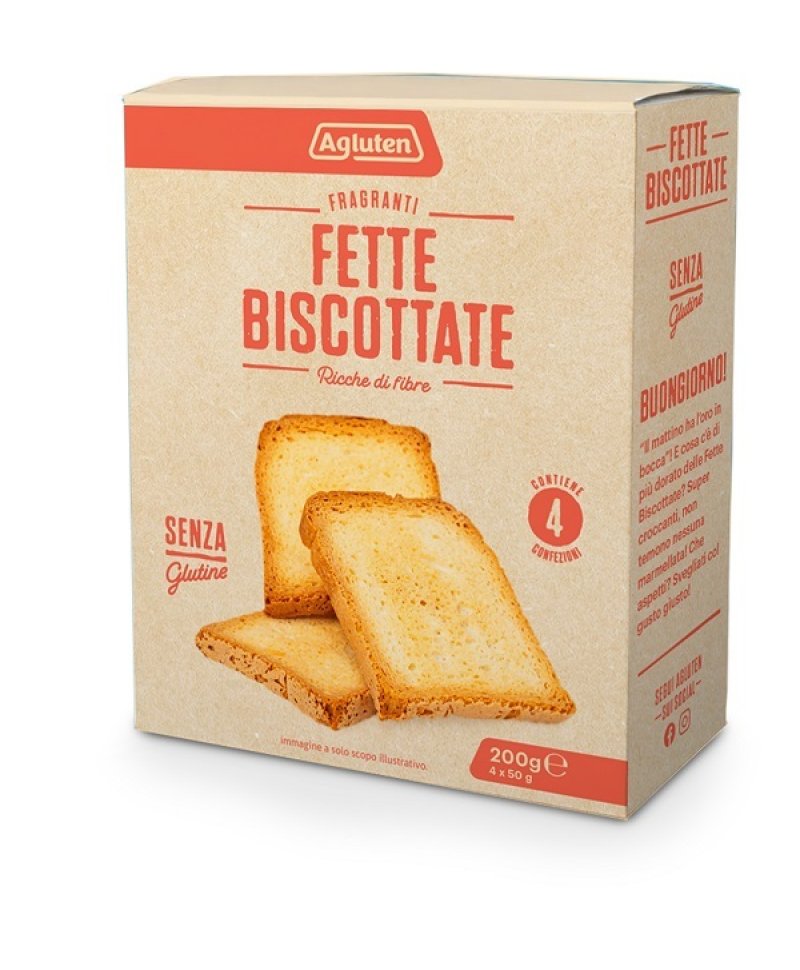 AGLUTEN FETTE BISCOTTATE 200GR N