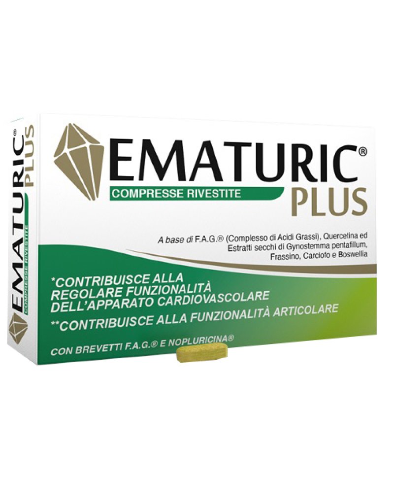 EMATURIC PLUS 30CPR RIVESTITE