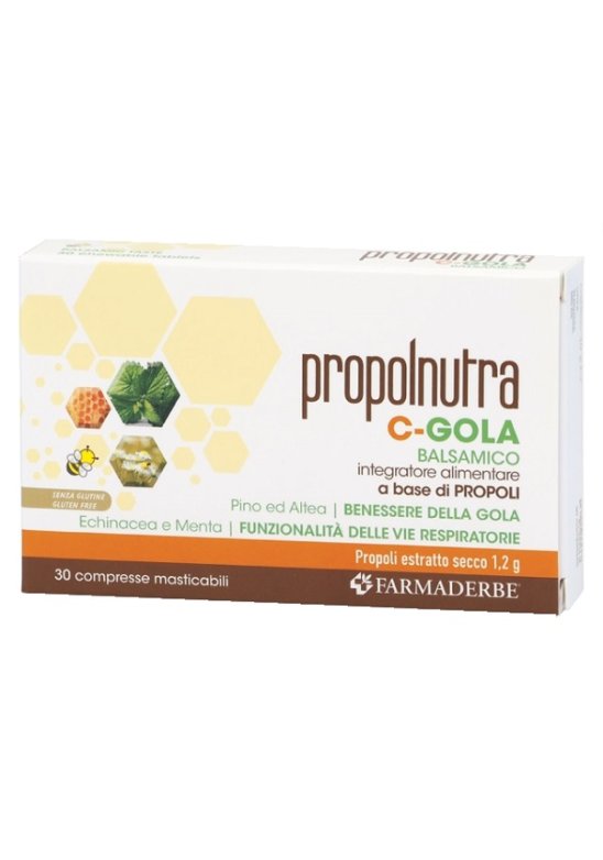 PROPOLNUTRA C GOLA 30CPR MASTI