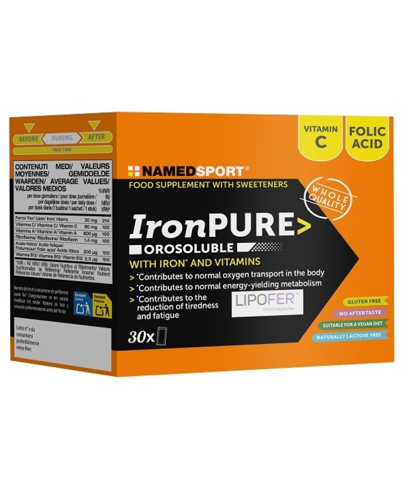 IRONPURE 30STICK PACK NAMEDSPORT IRONPURE 30STICK PACK NAMEDSPORT