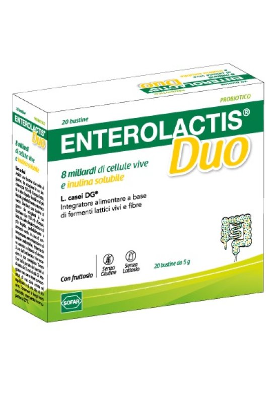 ENTEROLACTIS DUO POLV 20BUST