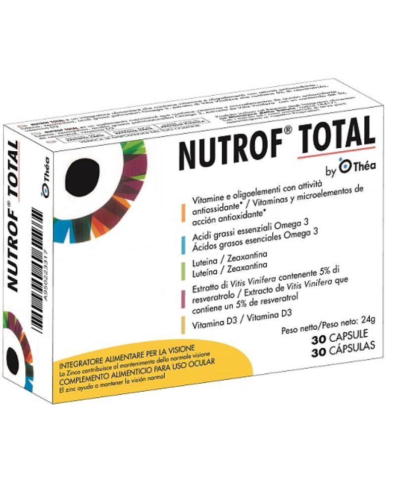 NUTROF TOTAL 30CPS