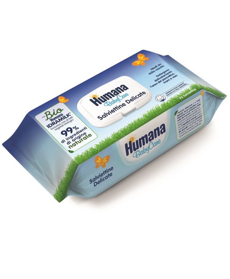 HUMANA BABY C.SALVIETTE 72PZ