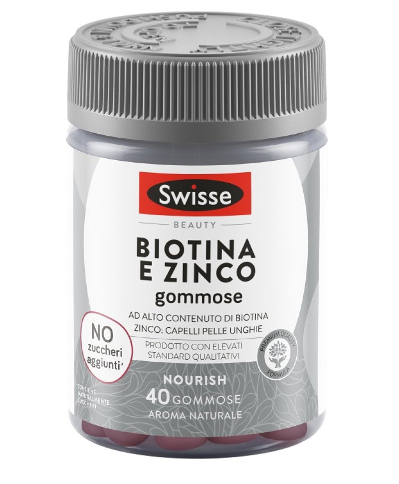 BIOTINA+ZINCO 40GUMMIES SWISSE