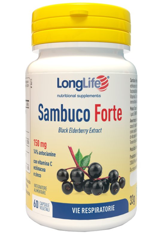 LONGLIFE SAMBUCO FORTE 60CPS