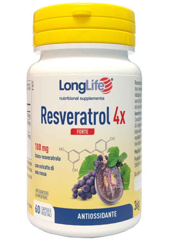 LONGLIFE RESVERATROL 4X FORTE 10