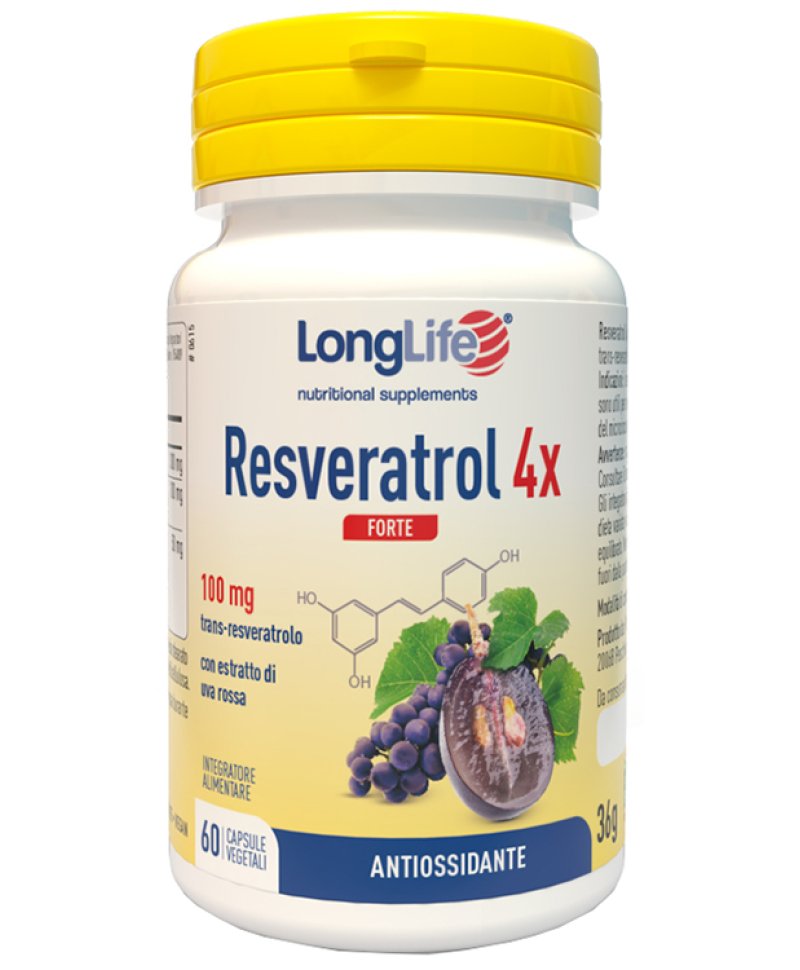 LONGLIFE RESVERATROL 4X FORTE 10