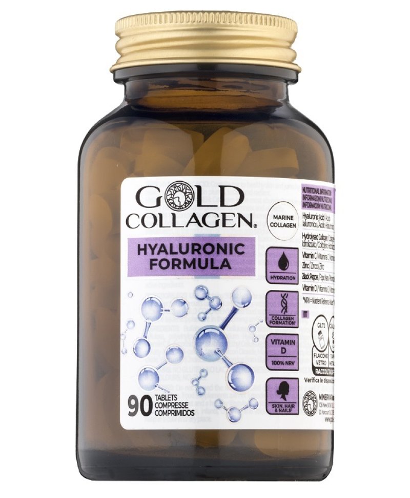 GOLD COLLAGEN HYALURONIC 90 Compresse