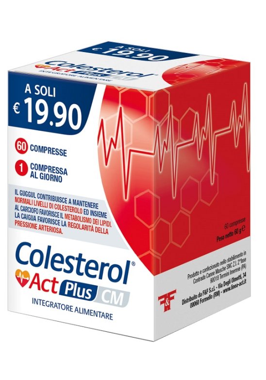 COLESTEROL ACT PLUS CM 60CPR