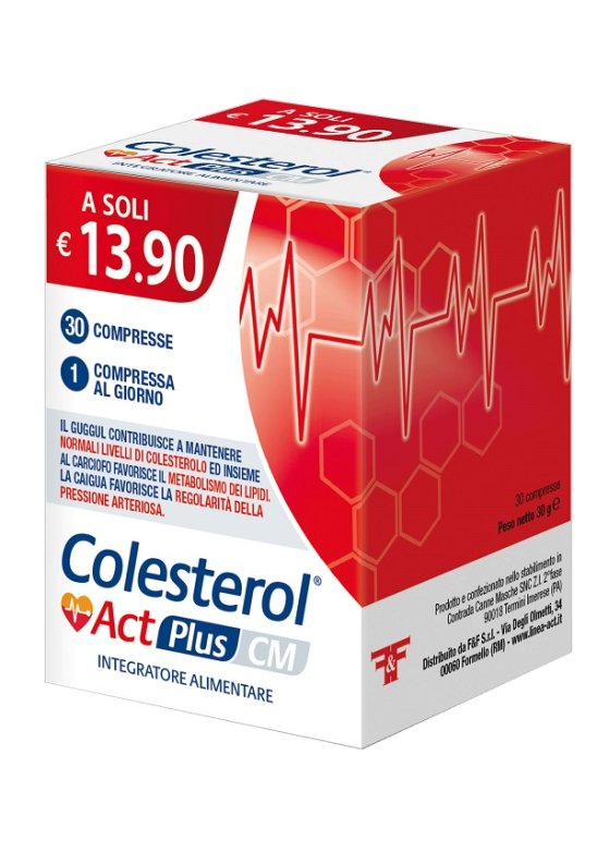 COLESTEROL ACT PLUS CM 30CPR