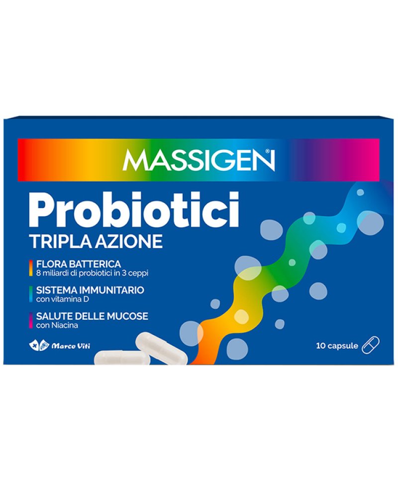 MASSIGEN PROBIOTICI 10CPS PP