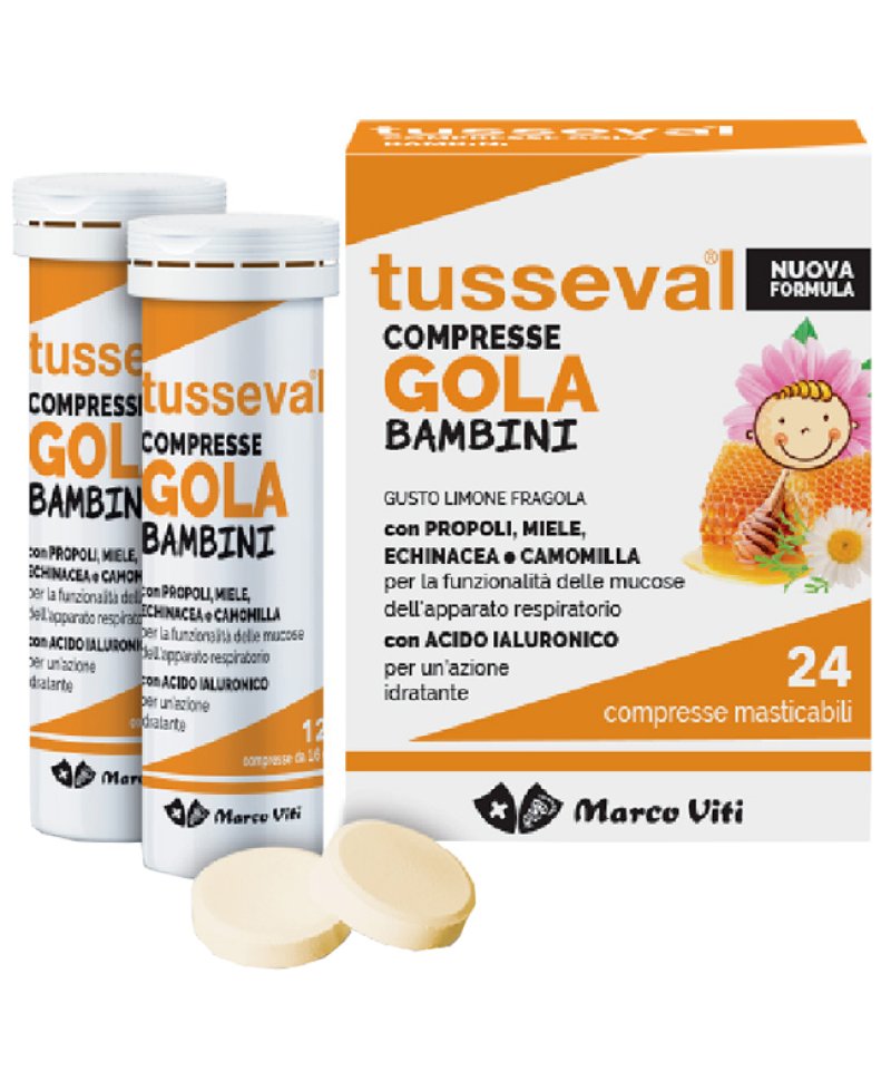 TUSSEVAL GOLA BB 24 Compresse