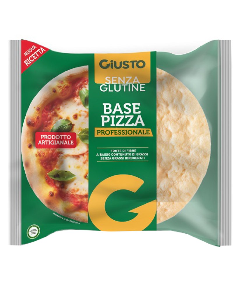 GIUSTO BASE PIZZA 200GR S/G
