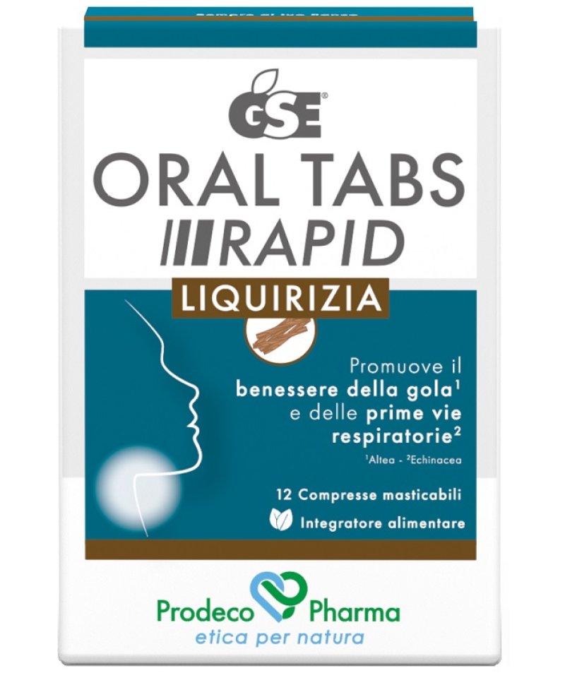 GSE ORAL TABS RAPID LIQ 12 CPR