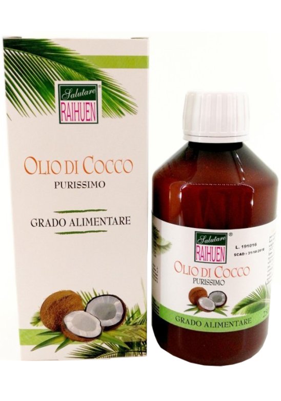 OLIO COCCO ALIMENTARE 250ML