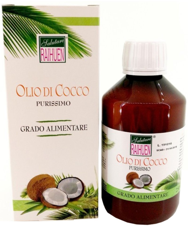 OLIO COCCO ALIMENTARE 250ML