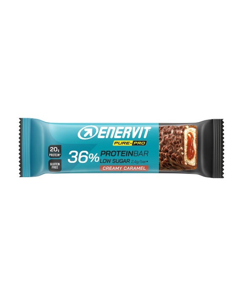 ENERVIT PP BAR 36% CARAMEL 55G