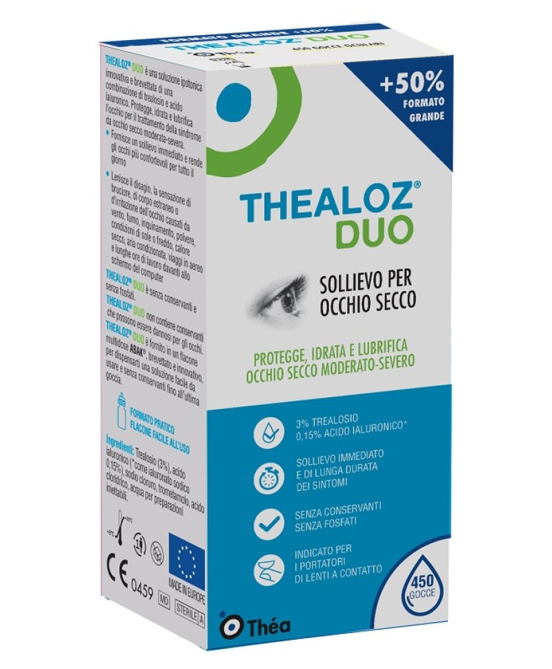 THEALOZ DUO SOLUZIONE OFT 15ML