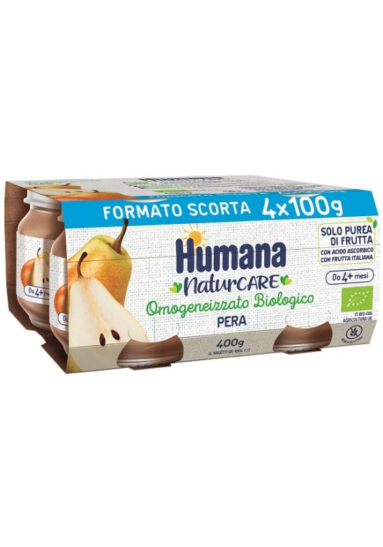 HUMANA OMOG PERA BIO 4PZ 100G
