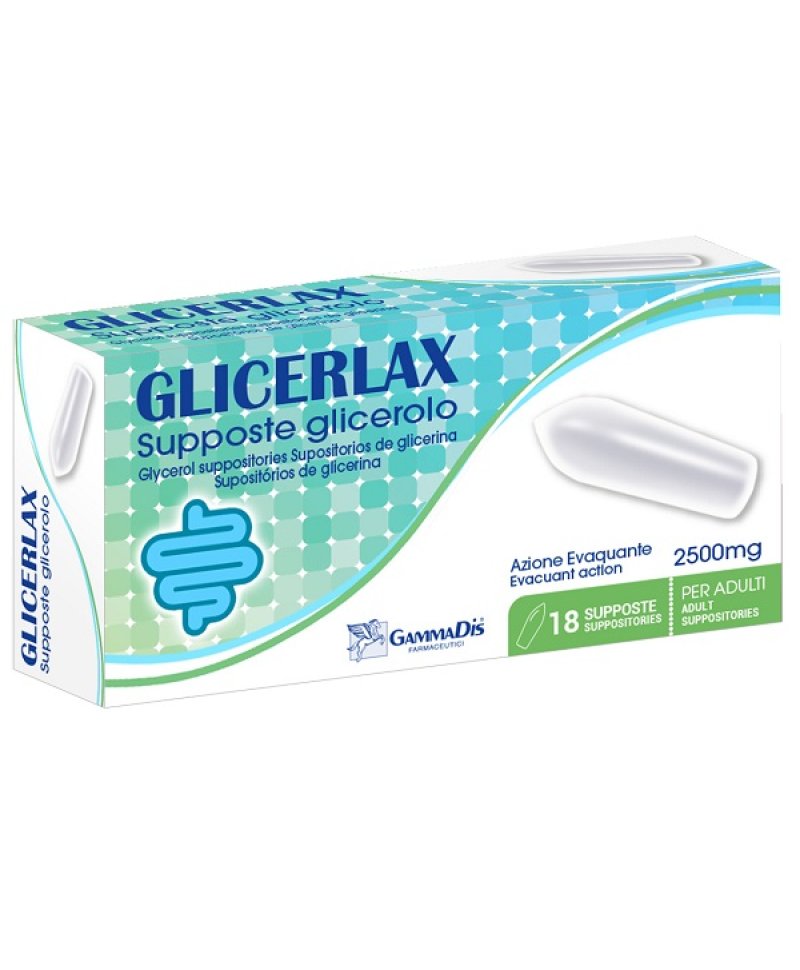 GLICERLAX SUPPOSTE 2500MG 18PZ