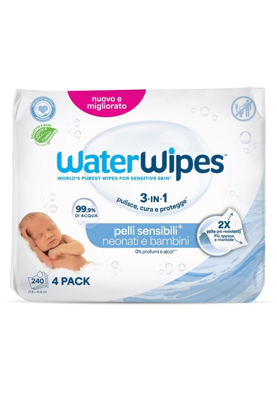 WATERWIPES BIO 4X60PZ