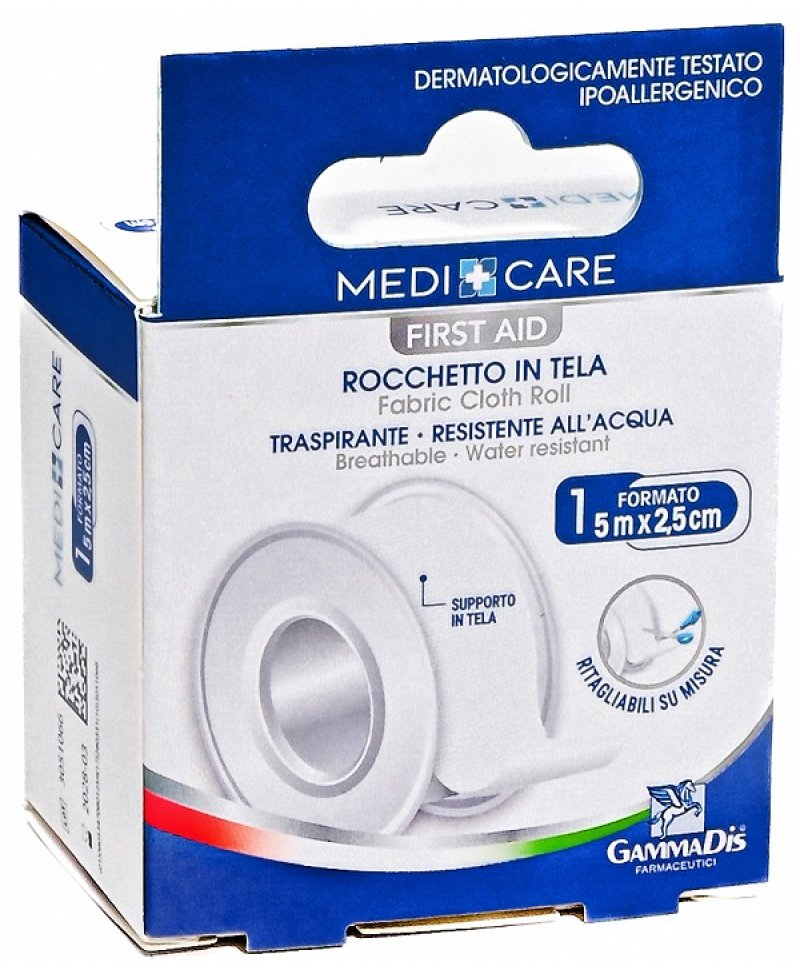 ROCCHETTO TELA BIANCO 500X2,5