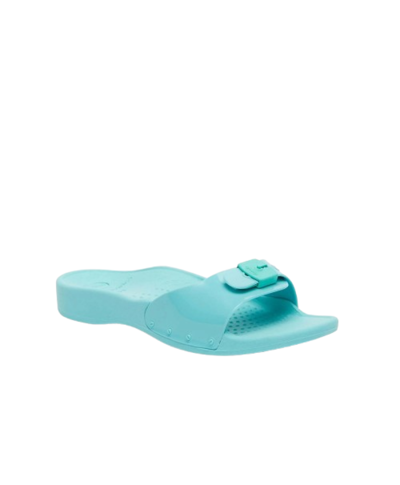 SCHOLL SUN PVC W TEAL 38