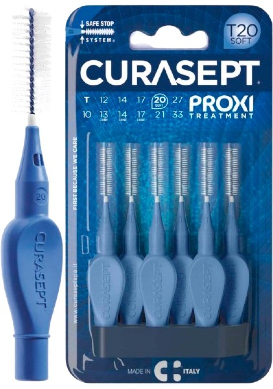 CURASEPT PROXI T20 SOFT BLUE6P