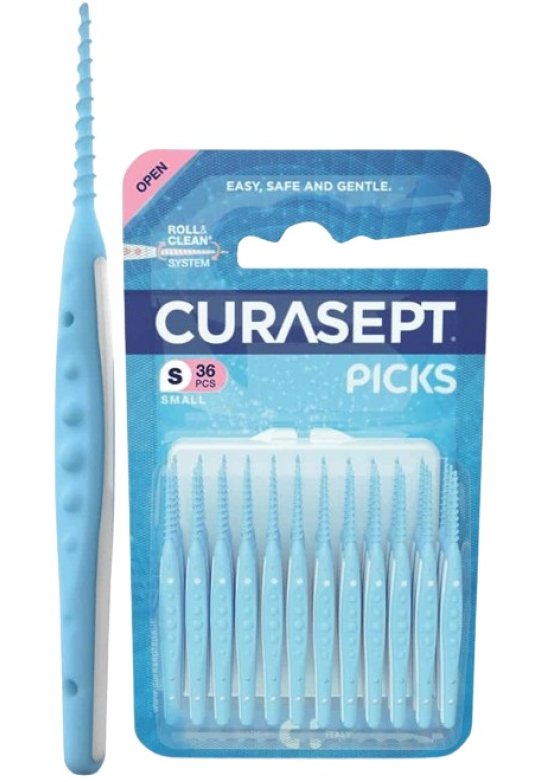 CURASEPT PICKS SMALL 36PZ