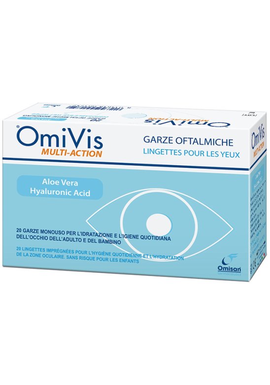 OMIVIS GARZE OFTALMICHE 20PZ