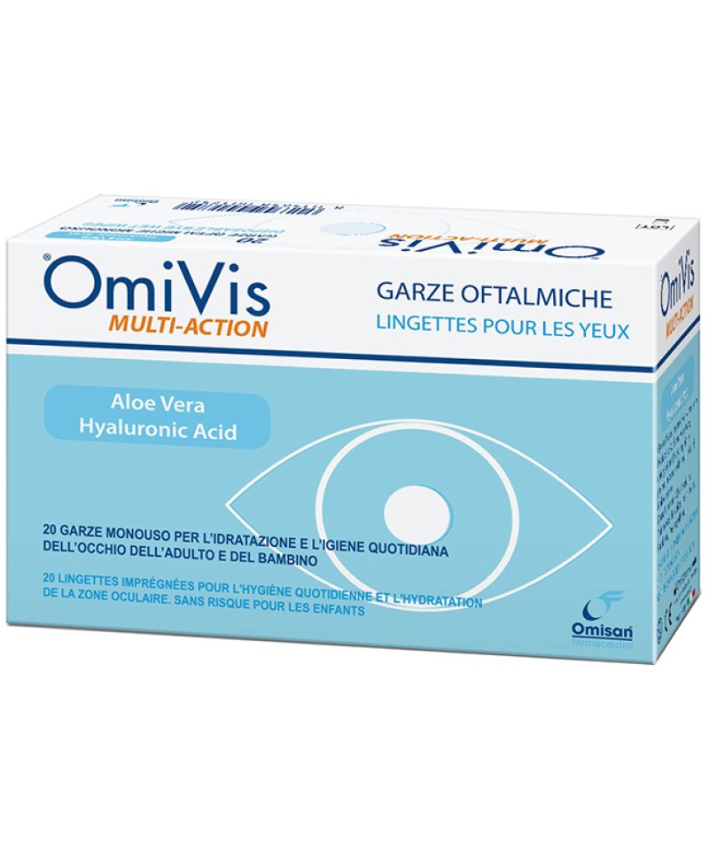 OMIVIS GARZE OFTALMICHE 20PZ