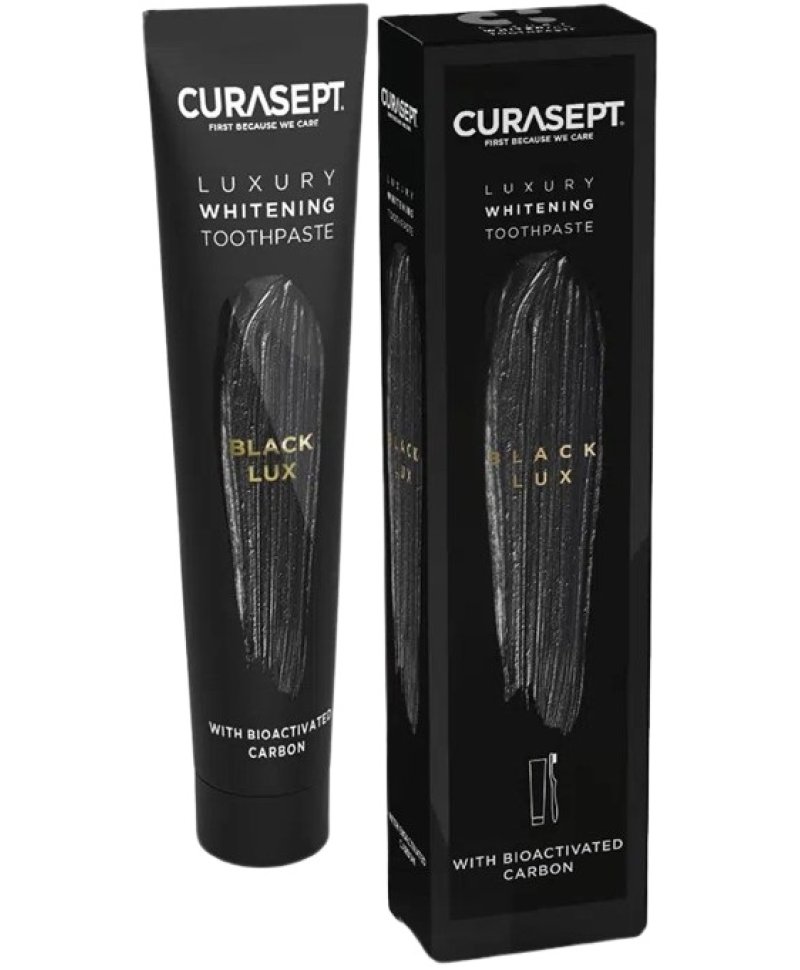 CURASEPT BLACK LUXURY WHIT 75ML