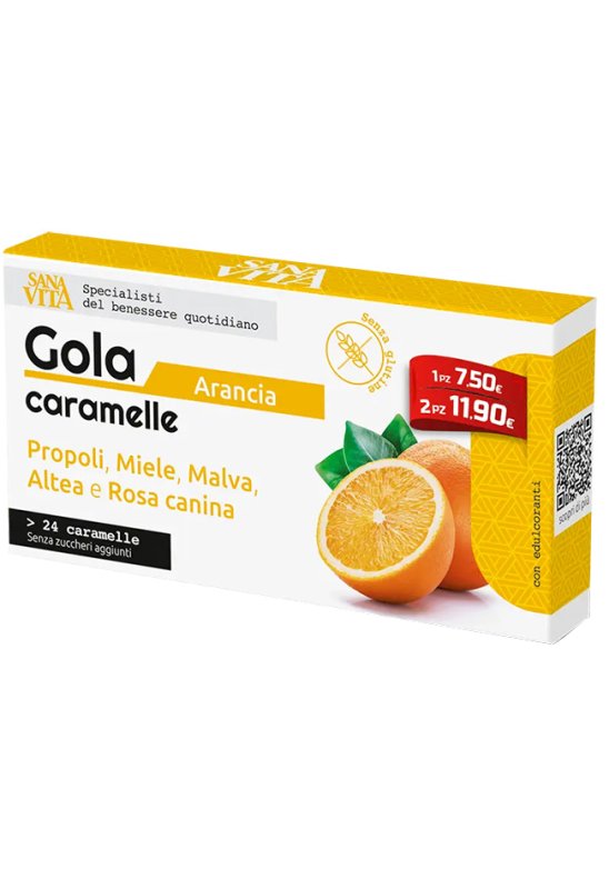 SANAVITA GOLA ARANCIA 24CPR
