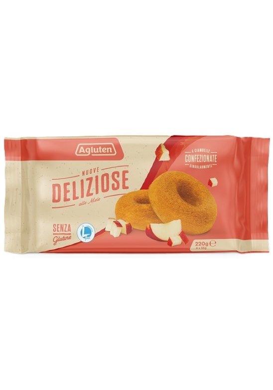 AGLUTEN NUOVE DELIZ MELE 4X55G
