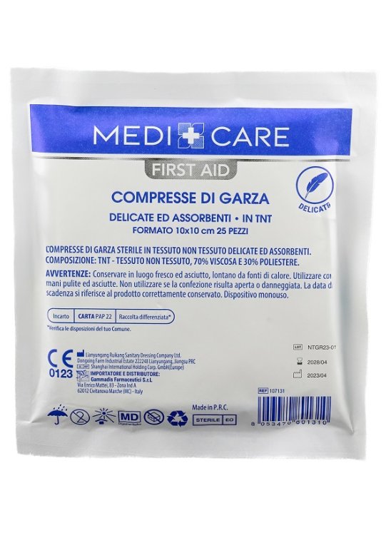GARZA TNT 10X10CM 25PZ