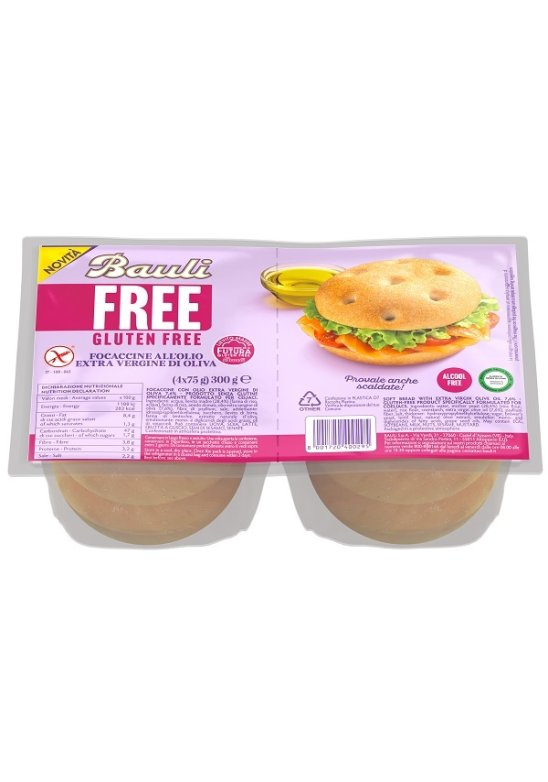 BAULI FREE FOCACCINE OLIO EVO BAULI FREE FOCACCINE OLIO EVO