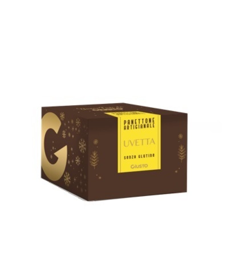 GIUSTO PANETTONE UVETTA 600G S/G