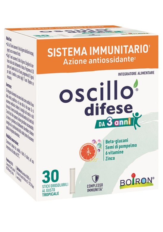 OSCILLO DIFESE 3+ 30STICK OROS.