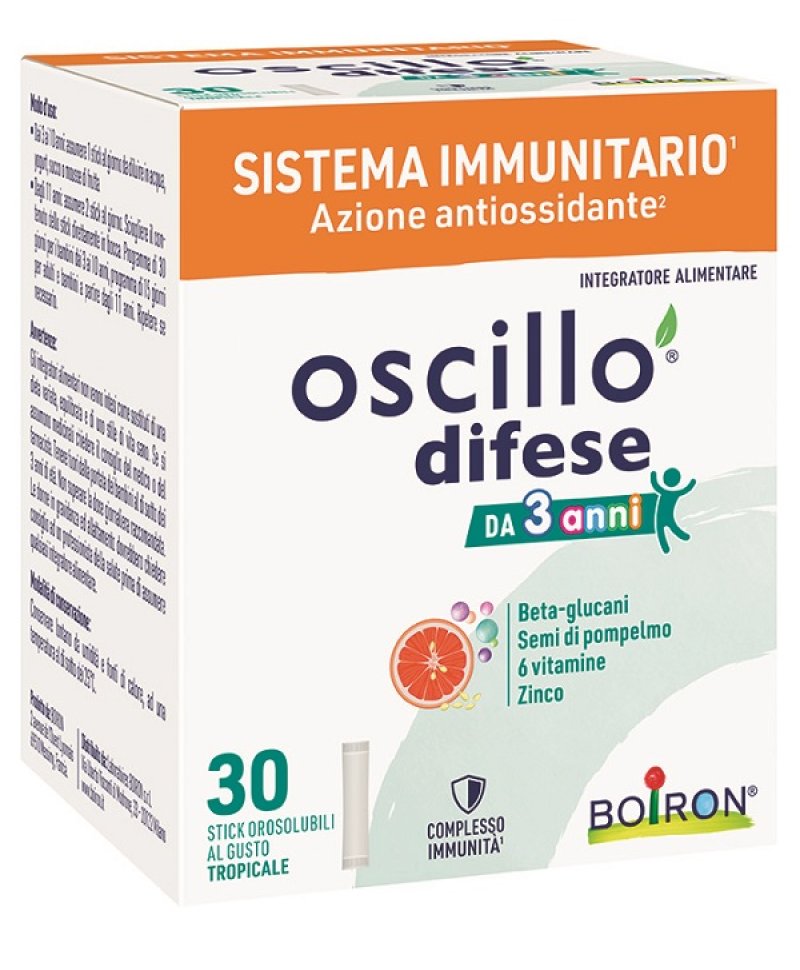 OSCILLO DIFESE 3+ 30STICK OROS.