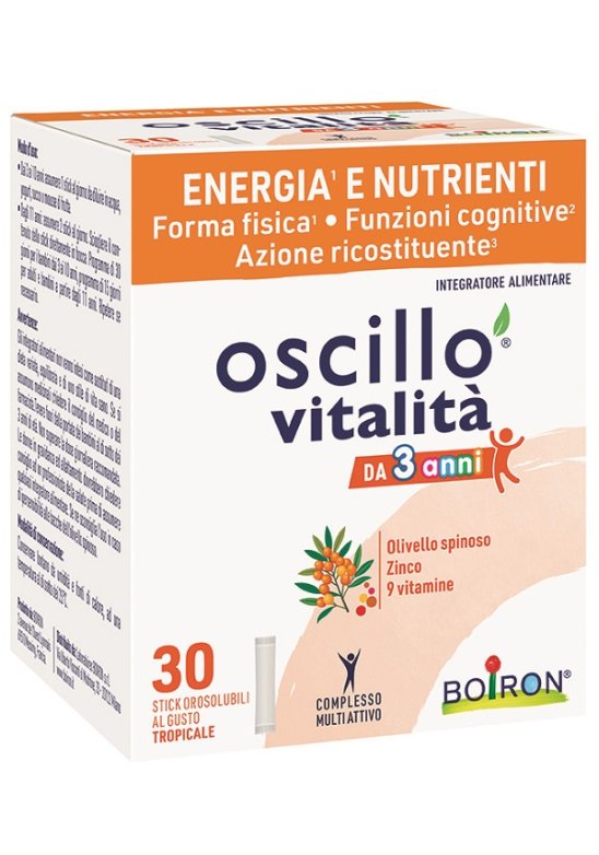 OSCILLO VITALITA' 3+ 30STICK BOI