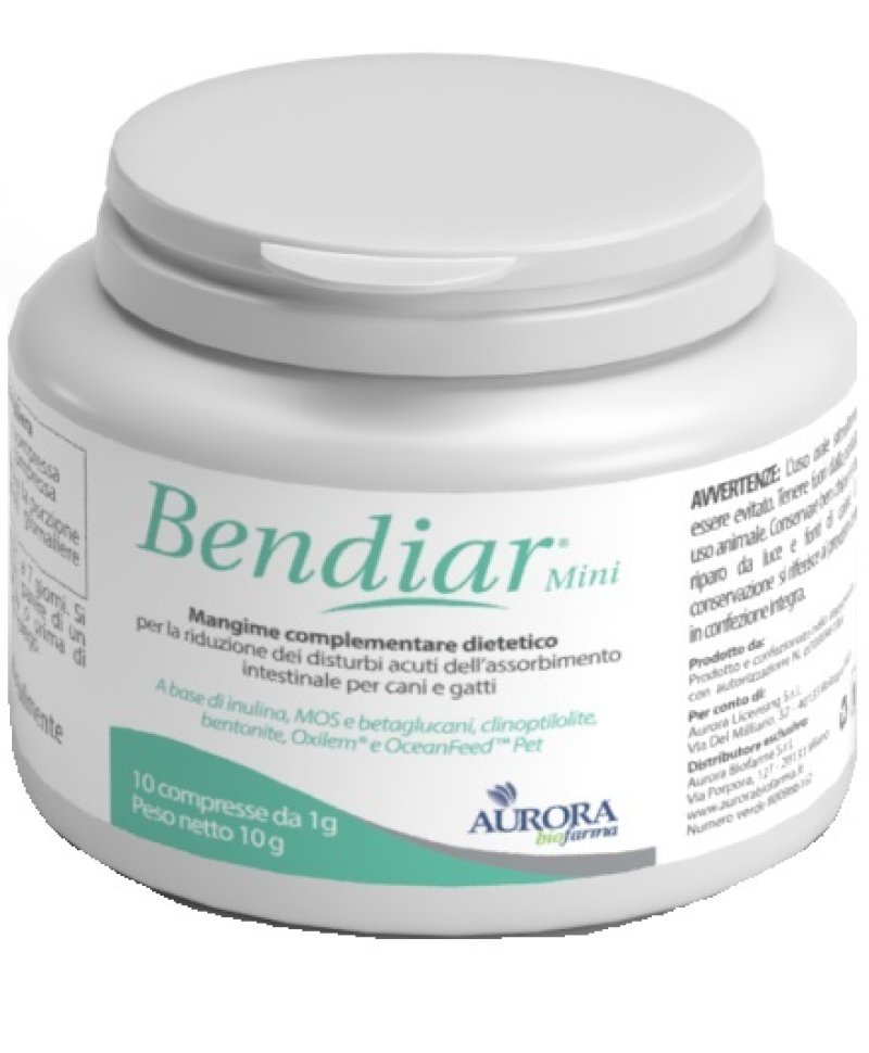 BENDIAR MINI 10 Compresse