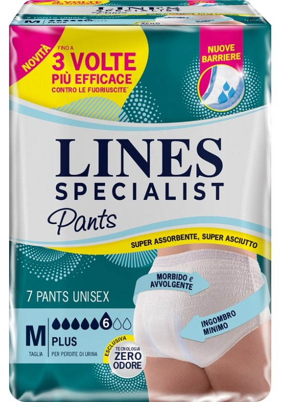 LINES SPEC PANTS PL UNI M 7PZ