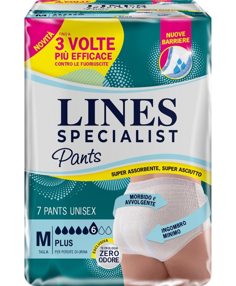 LINES SPEC PANTS PL UNI M 7PZ