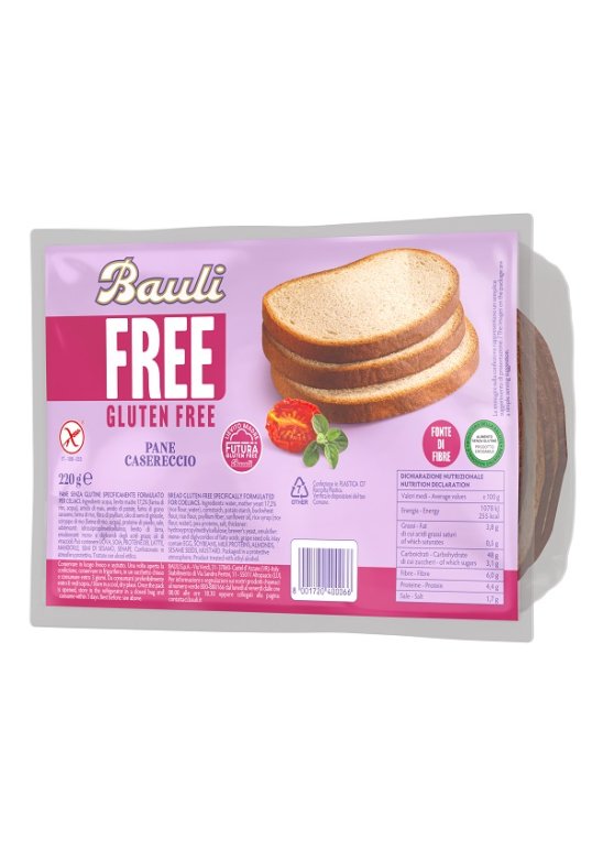 BAULI FREE PANE CASERECCIO220G BAULI FREE PANE CASERECCIO220G