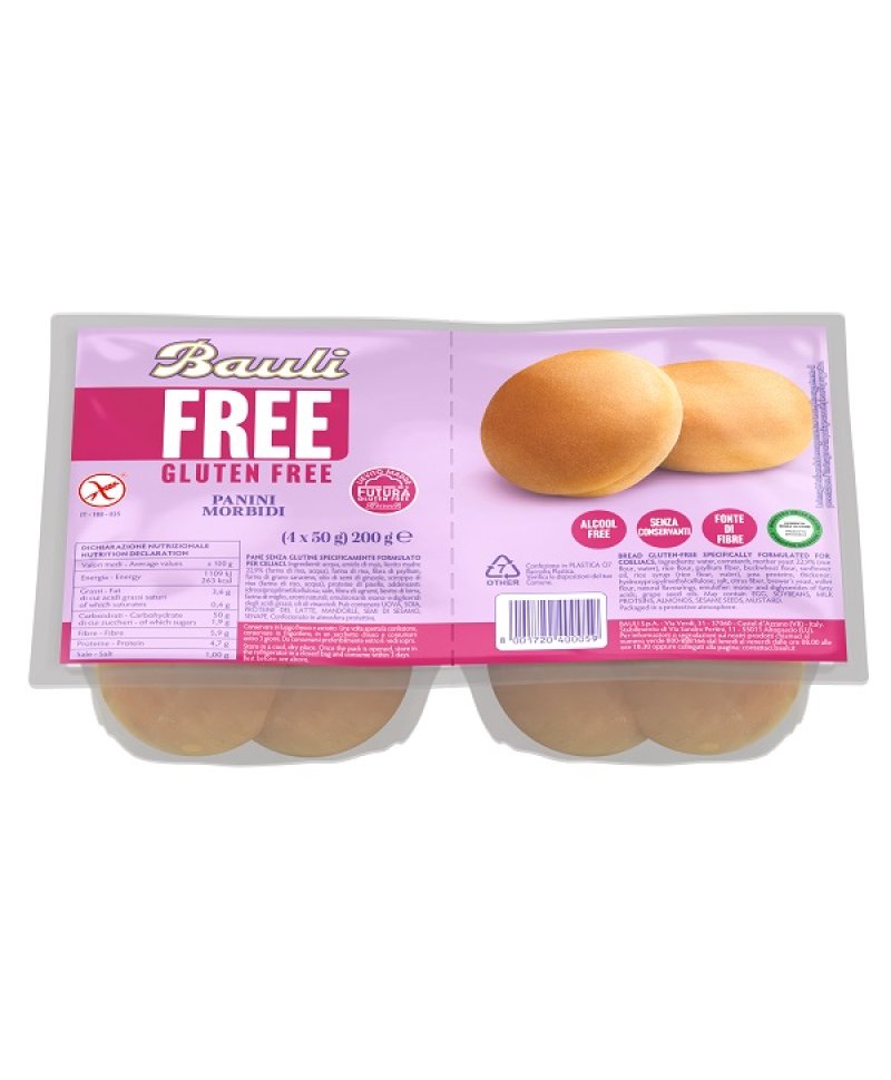 BAULI FREE PANINI MORBIDI 4PZ BAULI FREE PANINI MORBIDI 4PZ