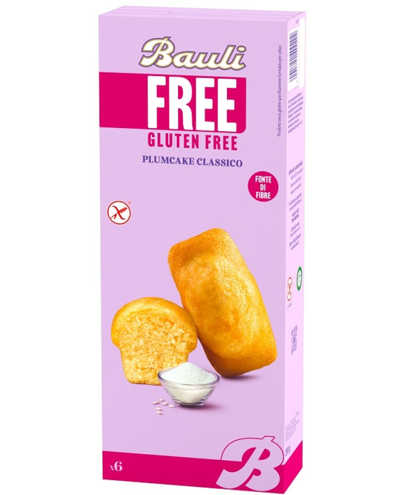 BAULI FREE PLUMCAKE CLASSICO6P BAULI FREE PLUMCAKE CLASSICO6P
