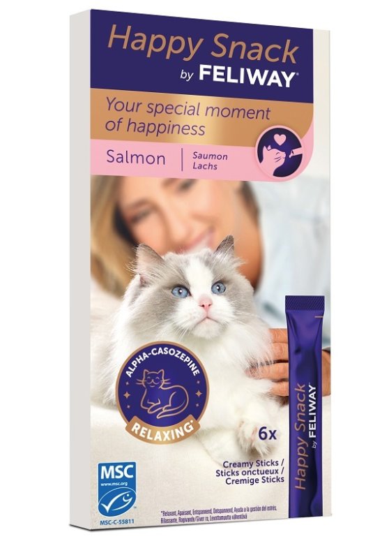 V FELIWAY HAPPY SNACK SALM 6STK V FELIWAY HAPPY SNACK SALM 6STK