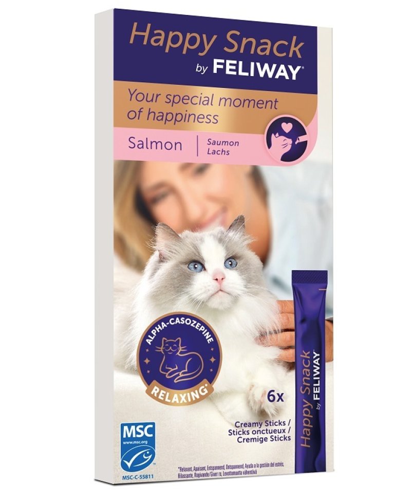 V FELIWAY HAPPY SNACK SALM 6STK
