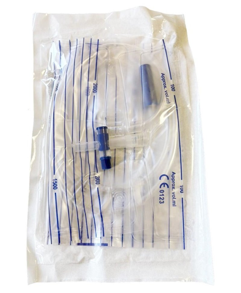 SACCA URINA 2L C/SCAR 130CM 1P